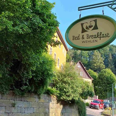 Bed And Breakfast Wehlen Stadt Wehlen Bagian luar foto